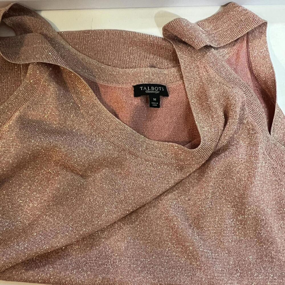Talbots Women's Pink Blous - Picture 4 of 4